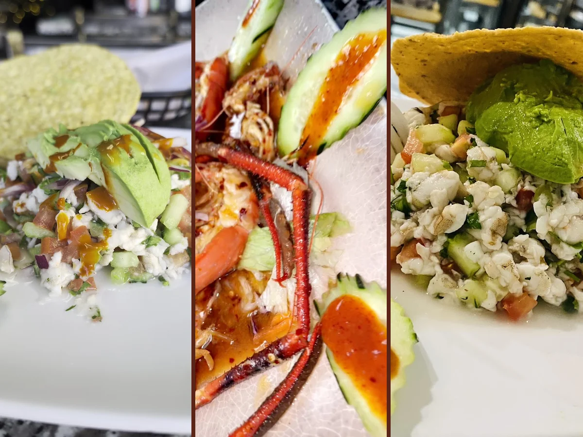 Shared dishes for lunch or dinner.